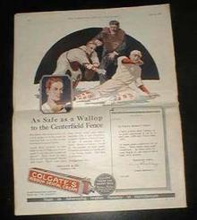 Colgate's Ribbon Dental Cream by Coach Andy Coakley