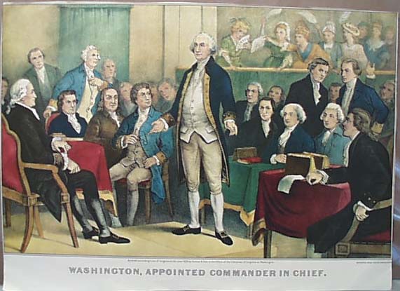 1976 Currier & Ives Print Story Of Revolution