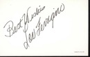 Lou Ferrigino postcard signed Best Wishes