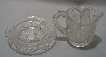 Mini Creamer & Butter Bottom To Childs Set