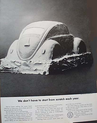 Volkswagen Mold 1969 Ad