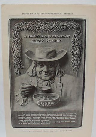 Quaker Oat Ad 1905