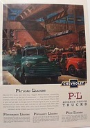 Chevrolet 1950 Heavy Truck Ad