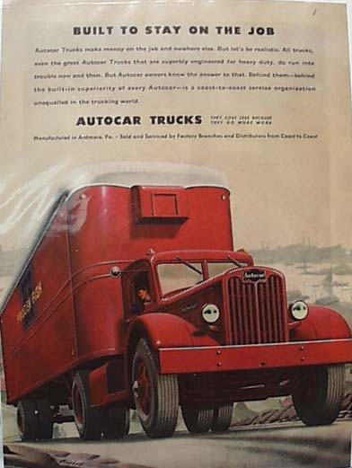 Autocar Trucks 3-24-1947 Ad