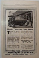 1918 Electric Vehicle Association Ad