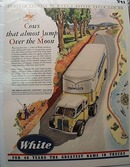 White Truck 1941 Ad Crowleys Dairy NY to Fl