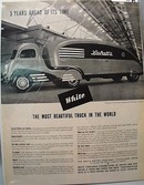 White Truck 1937 Ad Ahead Of ItsTime Labatts