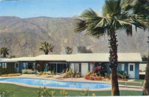 Dinah Shore , George Montgomery Palm Springs home postcard
