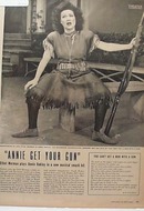 Ethel Merman featured Annie Get your Gun, won