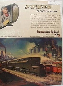 1945 Pennsylvania RR Ad