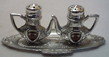 Virginia Metal Coffee Server S&P Set