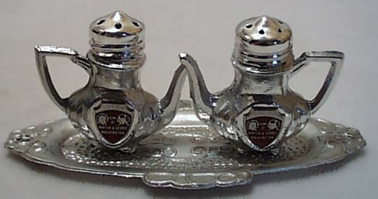 Virginia Metal Coffee Server S&P Set