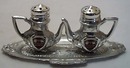 Virginia Metal Coffee Server S&P Set