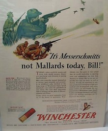 1942 Winchester Ad