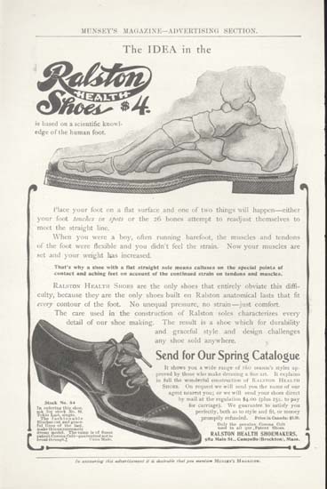 Ralston Health Shoemakers Ad