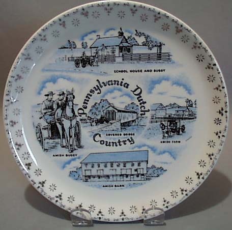 Mini Souvineer State Plate PA Dutch Country
