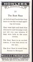 Howler's 1937 Occupational Card Boat Race