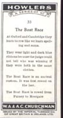 Howler's 1937 Occupational Card Boat Race