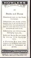 Howler's 1937 Occupational Card Stocks