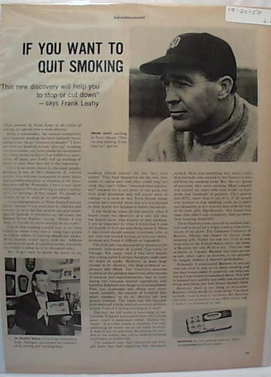 Frank Leahy Ad for Bantron