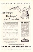 Canadian National Railway or Steamship Ad1900