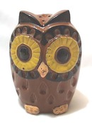 HUGE Owl Ceramic Salt Shaker