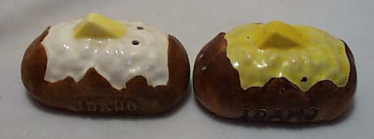 Idaho Potato S & P Shakers