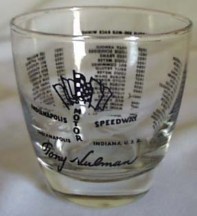 Indianapolis Motor Speedway Tony Hulman glass