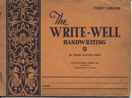 Write-Well Handwriting First Grade Book