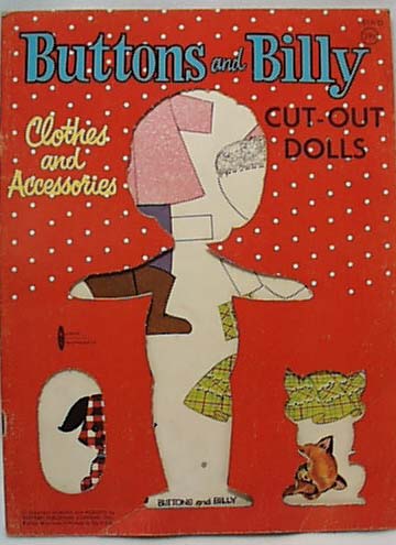 Buttons & Billy Paper Doll Clothing 1948