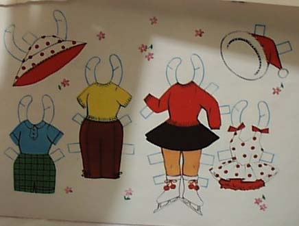 Dainty Doll Paper Doll & Clothes