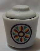Little Folk Art Mini Jar Or Child Sugar Bowl