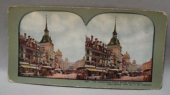 Stereo Card #1364 The Walsenhaus Platz Berne