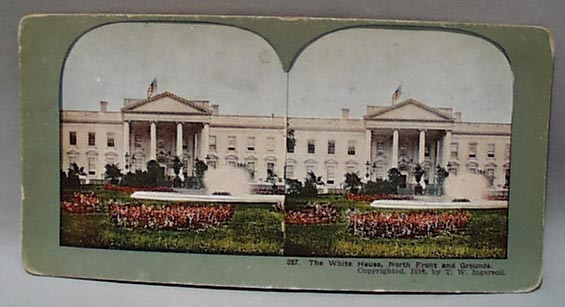 Stereo Card #237 The White House