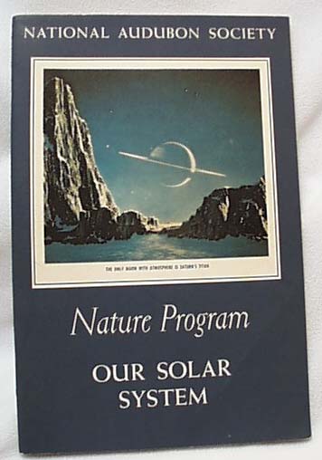 National Audubon 1955 Our Solar System Book