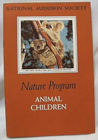 National Audubon 1954 Animal Children Book
