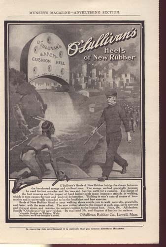 O'Sullivan Rubber Co. Ad around 1900
