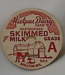 Hietpas Dairy Farm Paper Milk Bottle Cap