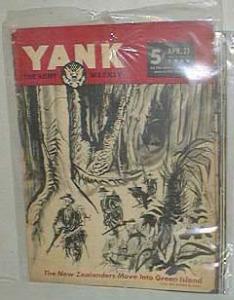 Yank the army weekly, Apr. 21, 1944., Vol. 2 No.44, New Zealanders