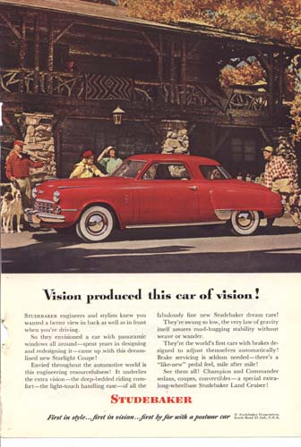 Vision Produced this Studebaker, first by far
