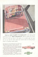 Pink Chevrolet Impala Convertible Ad