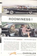 Chrysler 1959 Windsor Two Tone Blue Ad