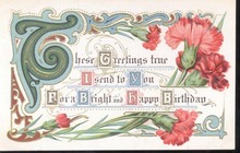 Happy Birthday Postcard
