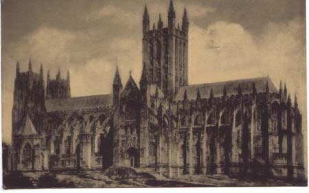 Washington Cathedral Washington DC Postcard.