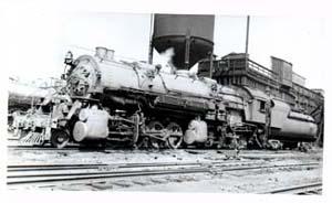 RR Train Photo in Glennwood Pennsylvania 1940
