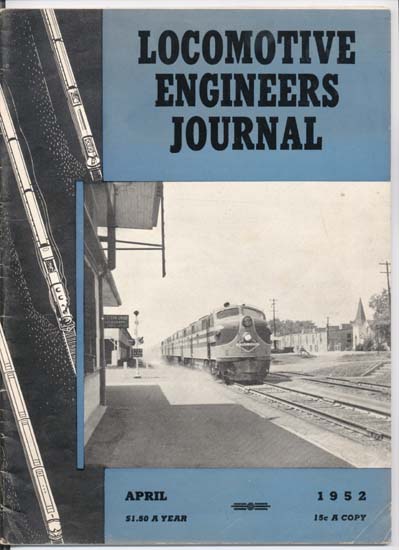 Locomotive Engineers Journal 1952 magazine