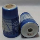 Blue Souvenir St Louis Mo S&P Porcelain