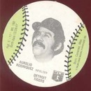 Baseball Burger Chef Card Rodriquez