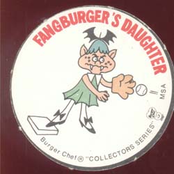 Baseball Burger Chef Card Moore