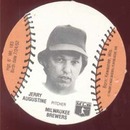 Baseball Burger Chef Card Augustine